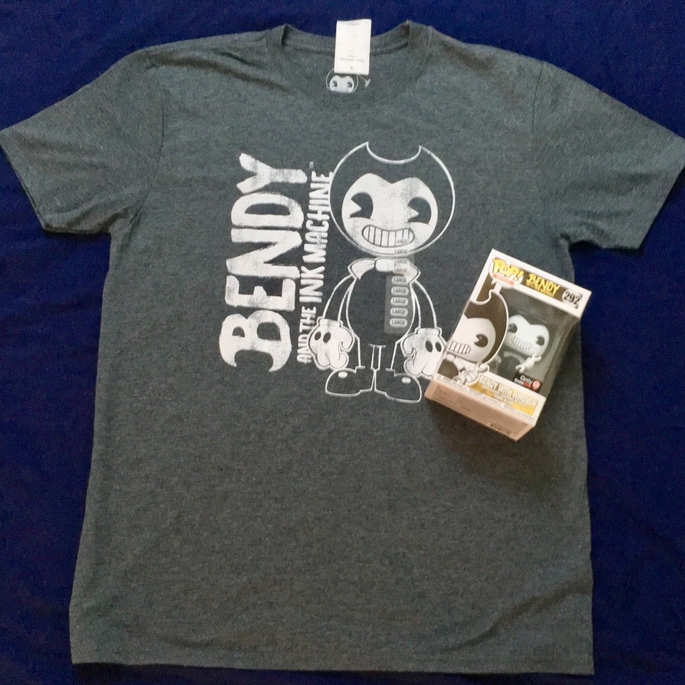 Bendy t-shirt Gray Large